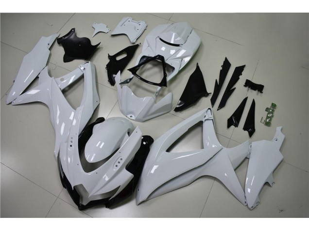 Carenado Moto GSXR 600 / 750 K8 2008-2010 - Brillante Blanco Carenado Moto GSXR 600 / 750 K8 2008-2010 - Brillante Blanco