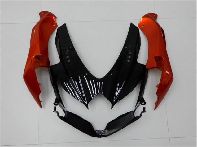 Carenado Moto GSXR 600 / 750 K8 2008-2010 - Negro Naranja Gris Carenado Moto GSXR 600 / 750 K8 2008-2010 - Negro Naranja Gris