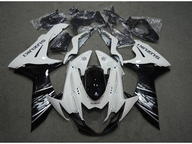 Carenado Moto GSXR 600 K11 2011-2021 - Blanco Negro Carenado Moto GSXR 600 K11 2011-2021 - Blanco Negro