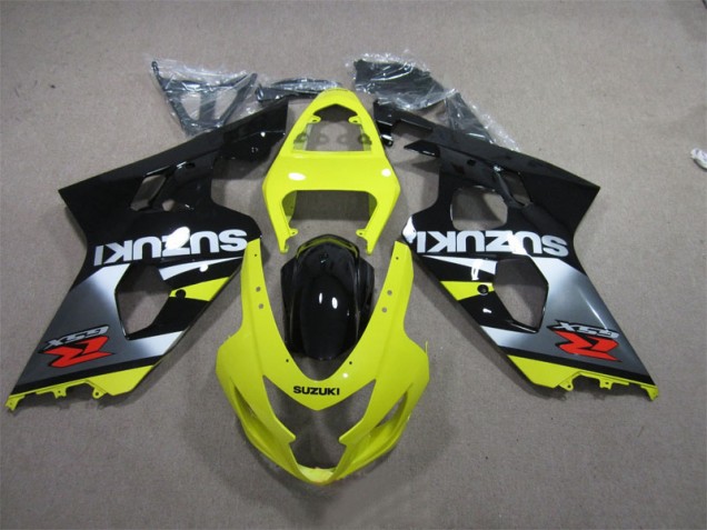 Carenado Moto GSXR 600 K4 2004-2005 - Amarillo Negro Carenado Moto GSXR 600 K4 2004-2005 - Amarillo Negro