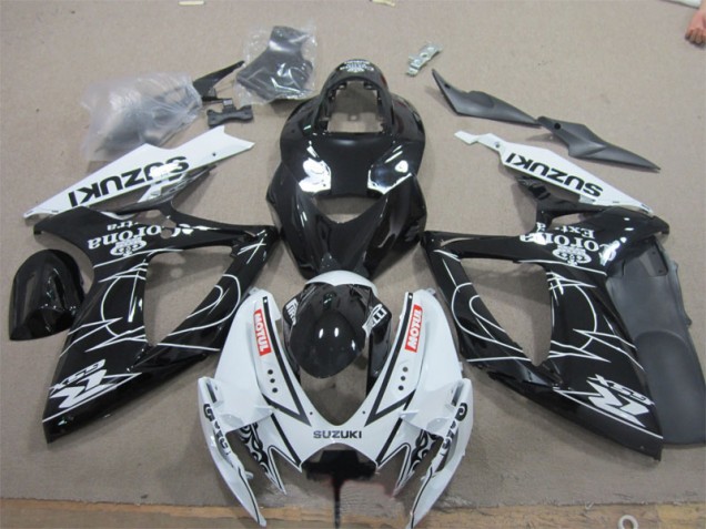 Carenado Moto GSXR 600 K6 2006-2007 - Negro Blanco Corona Extra Motul Carenado Moto GSXR 600 K6 2006-2007 - Negro Blanco Corona Extra Motul