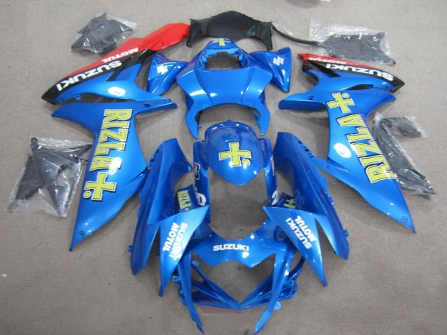 Carenado Moto GSXR 750 K11 2011-2021 - Azul Amarillo Rizla Carenado Moto GSXR 750 K11 2011-2021 - Azul Amarillo Rizla