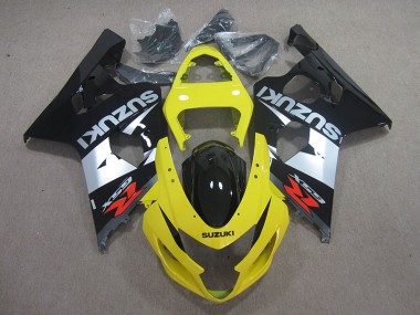 Carenado Moto GSXR 750 K4 2004-2005 - Amarillo Negro Plata