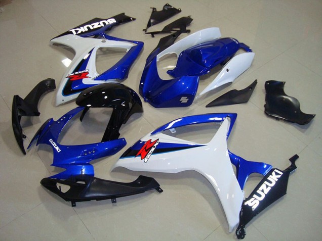 Carenado Moto GSXR 750 K6 2006-2007 - Azul Blanco Negro Carenado Moto GSXR 750 K6 2006-2007 - Azul Blanco Negro