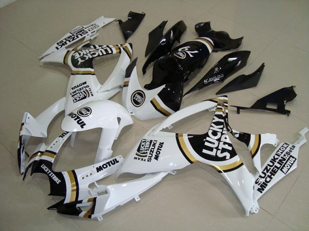 Carenado Moto GSXR 750 K6 2006-2007 - Blanco Lucky Strike Negro Motul Carenado Moto GSXR 750 K6 2006-2007 - Blanco Lucky Strike Negro Motul