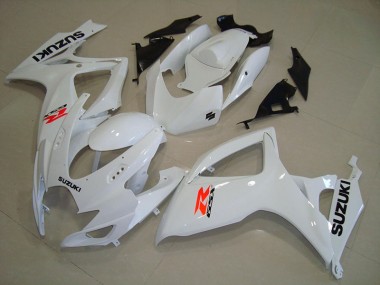 Carenado Moto GSXR 750 K6 2006-2007 - Blanco