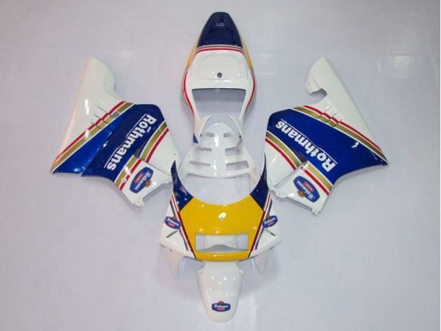 Carenado Moto NSR 250 MC28 P4 1994-1996 - Amarillo Blanco Azul Carenado Moto NSR 250 MC28 P4 1994-1996 - Amarillo Blanco Azul
