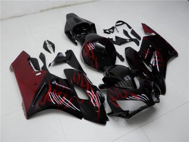 Carenado Moto & Plástico CBR 1000 RR 2004-2005 - Rojo Negro