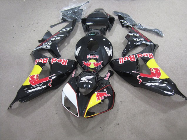 Carenado Moto & Plástico CBR 1000 RR 2006-2007 - Negro Red Bull Carenado Moto & Plástico CBR 1000 RR 2006-2007 - Negro Red Bull