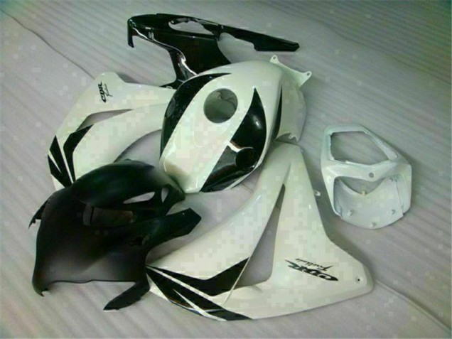 Carenado Moto & Plástico CBR 1000 RR 2008-2011 - Blanco Negro Carenado Moto & Plástico CBR 1000 RR 2008-2011 - Blanco Negro