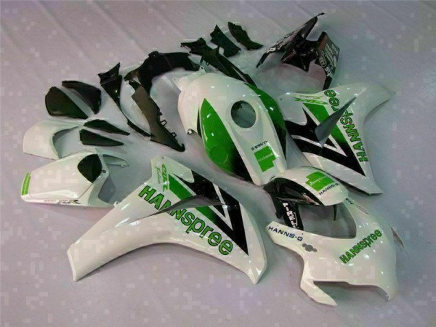 Carenado Moto & Plástico CBR 1000 RR 2008-2011 - Verde Blanco Carenado Moto & Plástico CBR 1000 RR 2008-2011 - Verde Blanco
