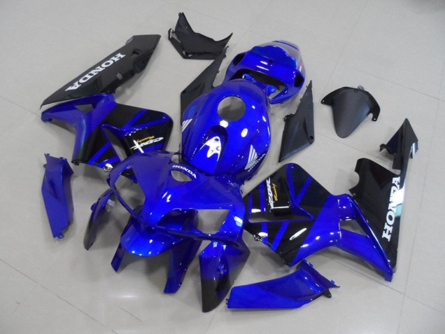 Carenado Moto & Plástico CBR 600 RR 2005-2006 - Azul Negro Carenado Moto & Plástico CBR 600 RR 2005-2006 - Azul Negro