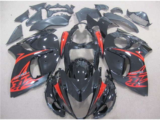 Carenado Moto & Plástico GSXR 1300 Hayabusa 2008-2019 - Negro Rojo Carenado Moto & Plástico GSXR 1300 Hayabusa 2008-2019 - Negro Rojo