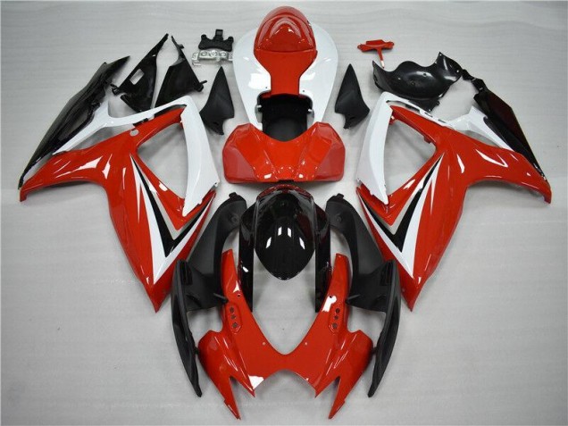 Carenado Moto & Plástico GSXR 600 / 750 K6 2006-2007 - Rojo Negro Carenado Moto & Plástico GSXR 600 / 750 K6 2006-2007 - Rojo Negro