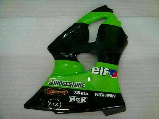 Carenado Moto & Plástico ZX6R 2000-2002 - Verde Carenado Moto & Plástico ZX6R 2000-2002 - Verde