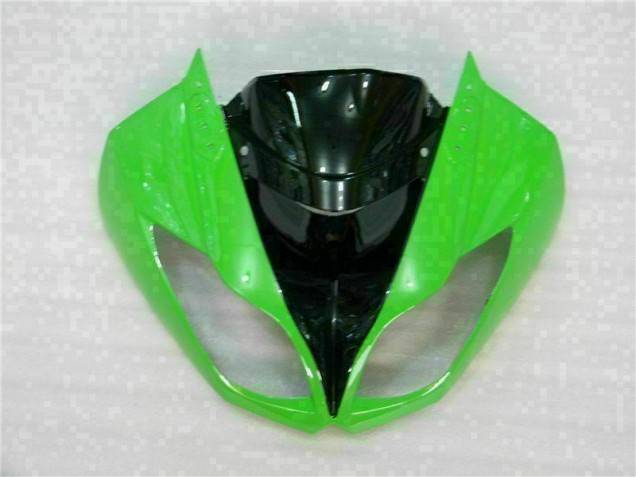Carenado Moto & Plástico ZX6R 2009-2012 - Negro Verde Carenado Moto & Plástico ZX6R 2009-2012 - Negro Verde