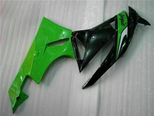 Carenado Moto & Plástico ZX6R 2009-2012 - Negro Verde Carenado Moto & Plástico ZX6R 2009-2012 - Negro Verde
