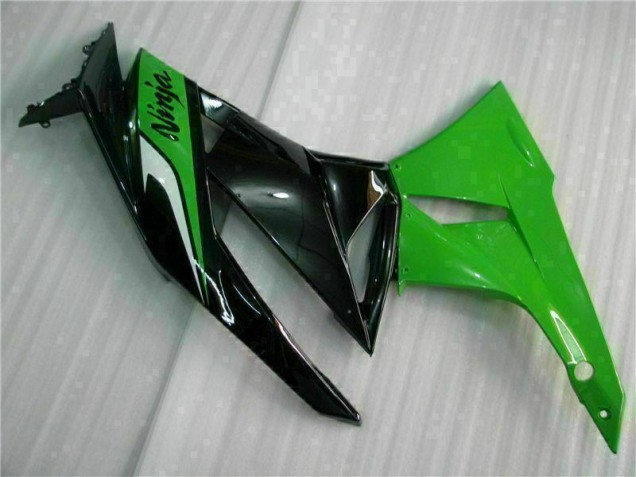 Carenado Moto & Plástico ZX6R 2009-2012 - Negro Verde Carenado Moto & Plástico ZX6R 2009-2012 - Negro Verde