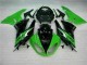 Carenado Moto & Plástico ZX6R 2009-2012 - Negro Verde Carenado Moto & Plástico ZX6R 2009-2012 - Negro Verde