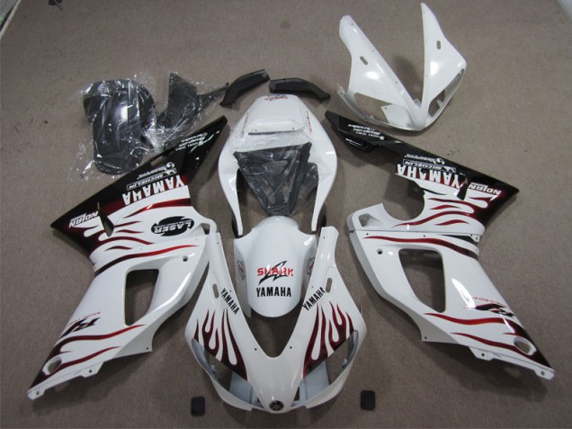 Carenado Moto R1 1998-1999 - Blanco Tiburón Carenado Moto R1 1998-1999 - Blanco Tiburón