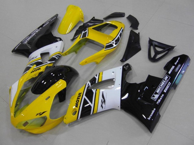 Carenado Moto R1 2000-2001 - Amarillo Aniversario