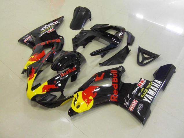 Carenado Moto R1 2000-2001 - Negro Red Bull Carenado Moto R1 2000-2001 - Negro Red Bull