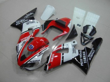 Carenado Moto R1 2000-2001 - Rojo Blanco Yamalube