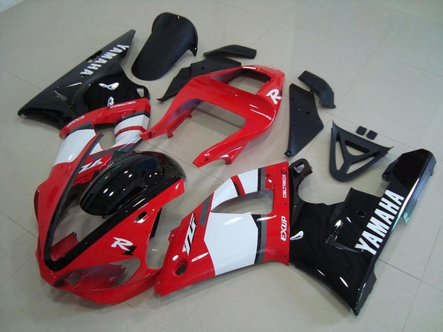 Carenado Moto R1 2000-2001 - Rojo Negro Blanco Carenado Moto R1 2000-2001 - Rojo Negro Blanco