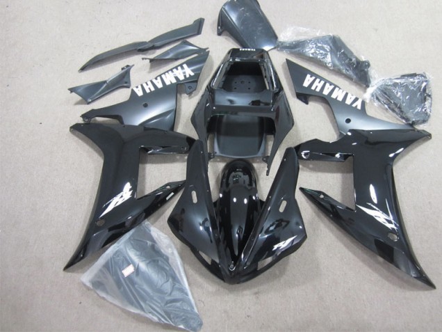 Carenado Moto R1 2002-2003 - Negro Blanco Carenado Moto R1 2002-2003 - Negro Blanco