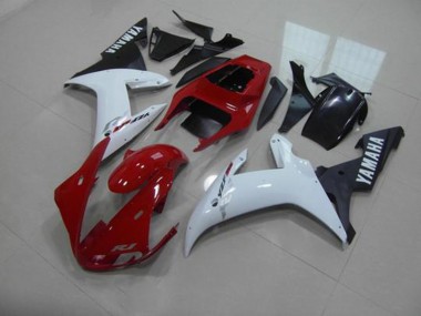 Carenado Moto R1 2002-2003 - Rojo Blanco Negro