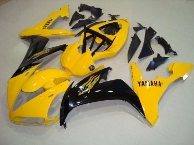 Carenado Moto R1 2004-2006 - Amarillo Negro Llama