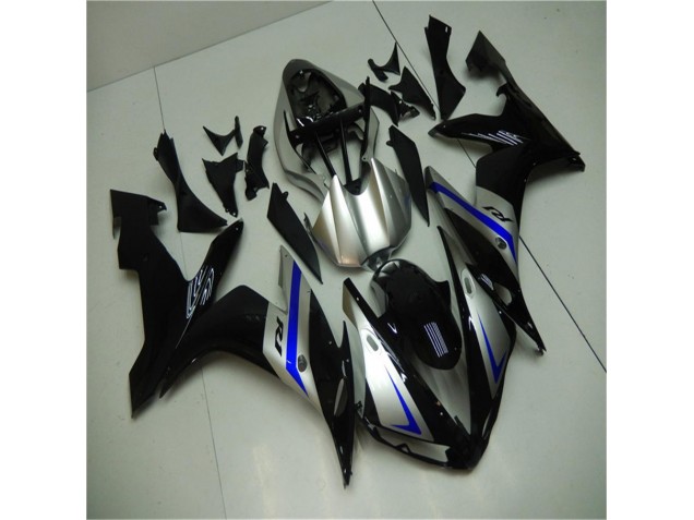 Carenado Moto R1 2004-2006 - Azul Negro Plata Carenado Moto R1 2004-2006 - Azul Negro Plata