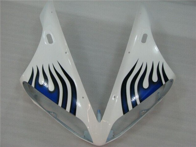 Carenado Moto R1 2004-2006 - Blanco Azul Llama Carenado Moto R1 2004-2006 - Blanco Azul Llama