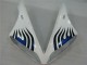 Carenado Moto R1 2004-2006 - Blanco Azul Llama Carenado Moto R1 2004-2006 - Blanco Azul Llama