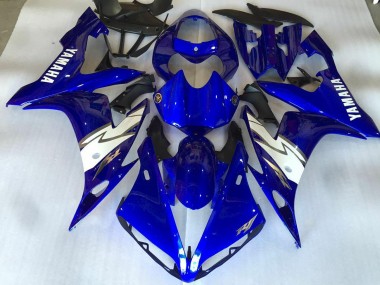 Carenado Moto R1 2004-2006 - Brillante Azul Blanco