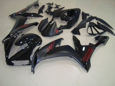 Carenado Moto R1 2004-2006 - Negro Mate Rojo