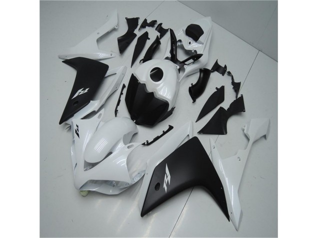 Carenado Moto R1 2007-2008 - Blanco Negro Carenado Moto R1 2007-2008 - Blanco Negro