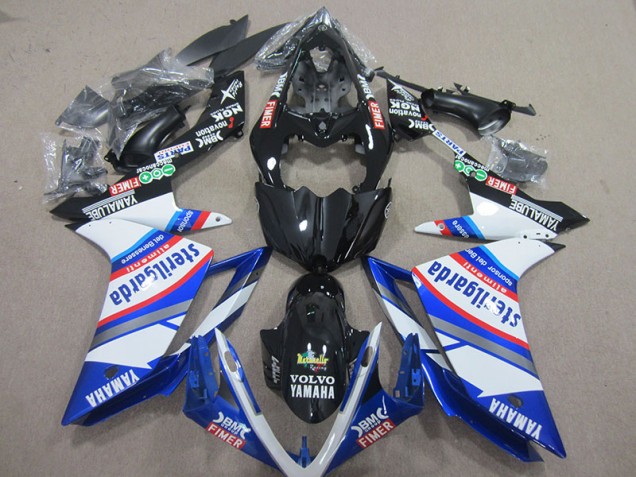 Carenado Moto R1 2007-2008 - Negro Blanco Sterilgarda Carenado Moto R1 2007-2008 - Negro Blanco Sterilgarda