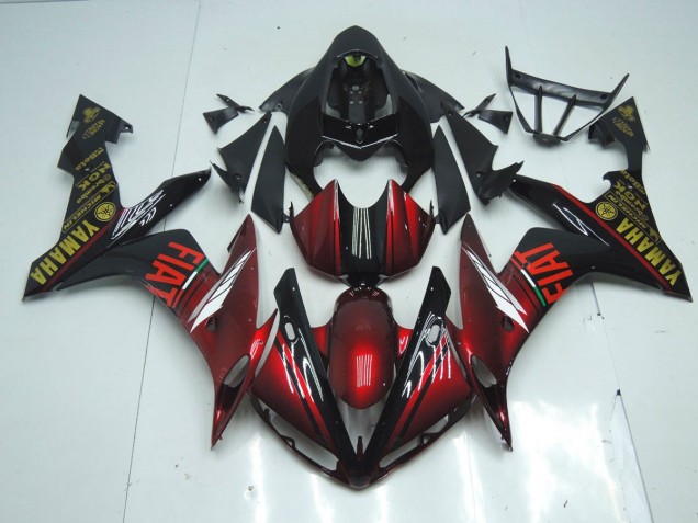 Carenado Moto R1 2007-2008 - Oscuro Brillante Negro Carenado Moto R1 2007-2008 - Oscuro Brillante Negro