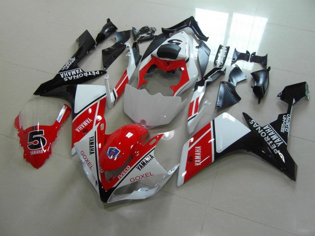 Carenado Moto R1 2007-2008 - Rojo Blanco Pegatinas Carenado Moto R1 2007-2008 - Rojo Blanco Pegatinas
