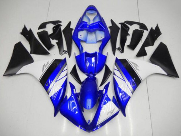 Carenado Moto R1 2009-2011 - Azul Blanco Negro Carenado Moto R1 2009-2011 - Azul Blanco Negro