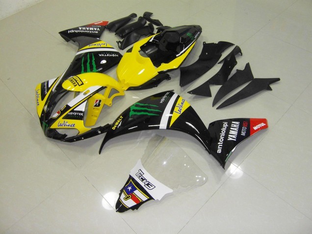 Carenado Moto R1 2012-2014 - Amarillo Monster Carenado Moto R1 2012-2014 - Amarillo Monster