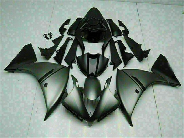 Carenado Moto R1 2012-2014 - Gris Negro
