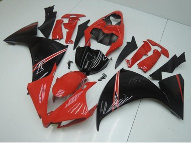 Carenado Moto R1 2012-2014 - Rojo Negro