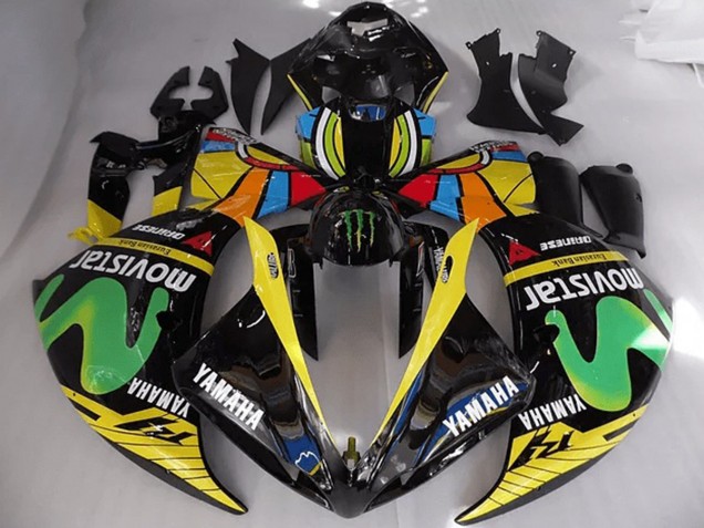 Carenado Moto R1 2012-2014 - Rossi Movistar Carenado Moto R1 2012-2014 - Rossi Movistar