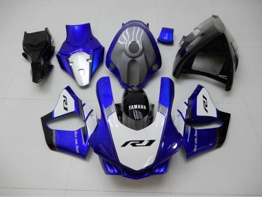 Carenado Moto R1 2015-2019 - Azul Blanco
