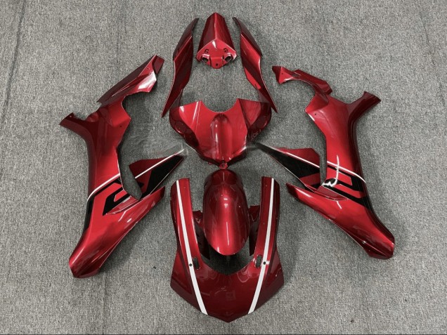 Carenado Moto R1 2015-2019 - Rojo Negro Carenado Moto R1 2015-2019 - Rojo Negro