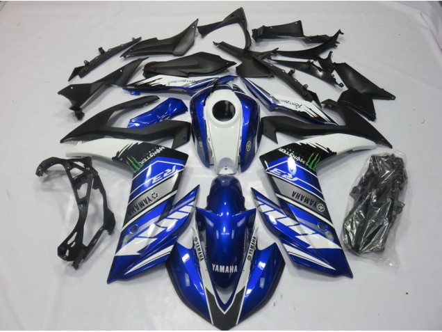 Carenado Moto R3 2015-2022 - Monster Azul Carenado Moto R3 2015-2022 - Monster Azul