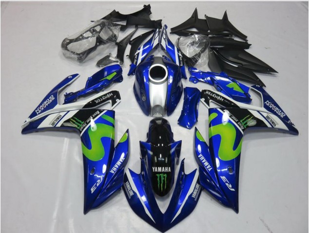 Carenado Moto R3 2015-2022 - Movistar Carenado Moto R3 2015-2022 - Movistar
