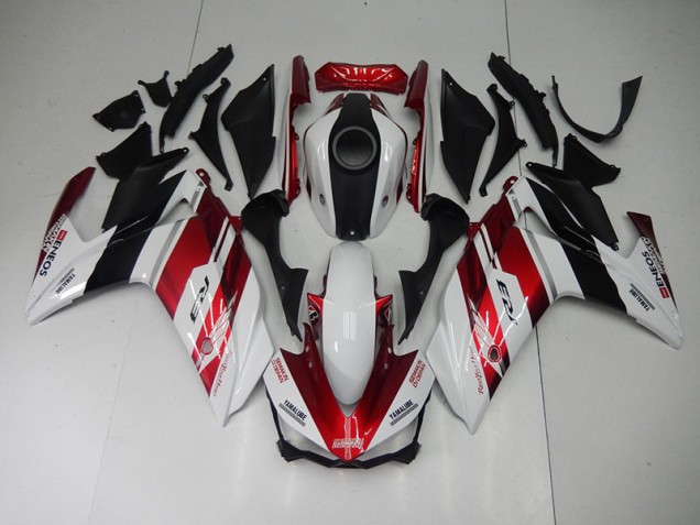 Carenado Moto R3 2015-2022 - Negro Rojo Blanco Carenado Moto R3 2015-2022 - Negro Rojo Blanco